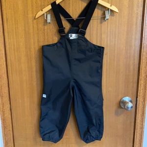 MEC unisex bibbed rain pants toddler 3